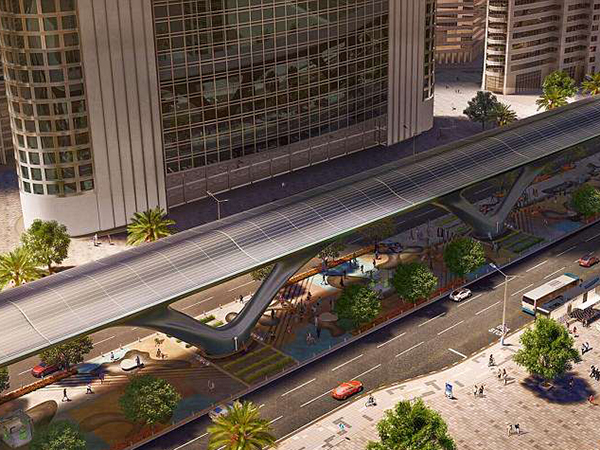 نظام هايبرلوب وان يبدأ نقل الركاب في أبو ظبي عام 2020